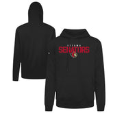 Ottawa Senators Levelwear Podium Carve Pullover Hoodie - Black - NHL