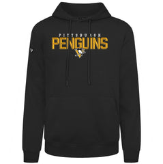 Pittsburgh Penguins Levelwear Podium Carve Pullover Hoodie - Black - NHL