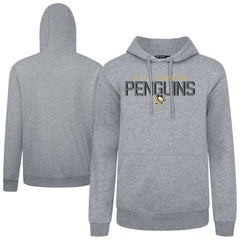 Pittsburgh Penguins Levelwear Podium Carve Pullover Hoodie - Gray - NHL