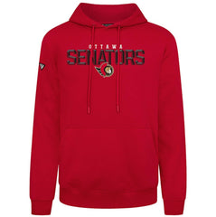Ottawa Senators Levelwear Podium Carve Pullover Hoodie - Red - NHL