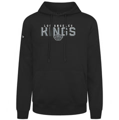 Los Angeles Kings Levelwear Podium Carve Pullover Hoodie - Black - NHL
