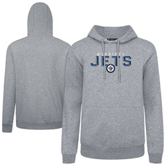Winnipeg Jets Levelwear Podium Carve Pullover Hoodie - Gray - NHL
