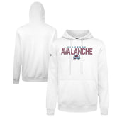 Colorado Avalanche Levelwear Podium Carve Pullover Hoodie - White - NHL