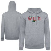 Minnesota Wild Levelwear Podium Carve Pullover Hoodie - Gray - NHL