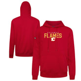 Calgary Flames Levelwear Podium Carve Pullover Hoodie - Red - NHL
