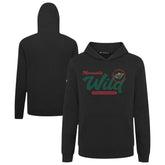 Minnesota Wild Levelwear Youth Podium Monument Pullover Hoodie - Black - NHL