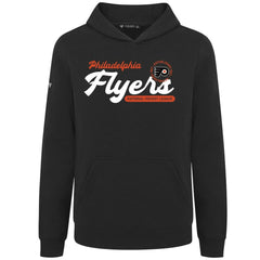 Philadelphia Flyers Levelwear Youth Podium Monument Pullover Hoodie - Black - NHL