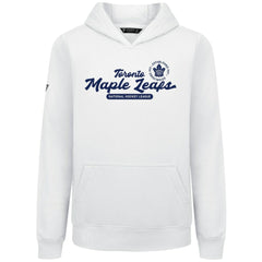 Toronto Maple Leafs Levelwear Youth Podium Monument Pullover Hoodie - White - NHL