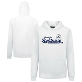 Tampa Bay Lightning Levelwear Youth Podium Monument Pullover Hoodie - White - NHL