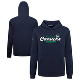 Vancouver Canucks Levelwear Youth Podium Monument Pullover Hoodie - Navy - NHL