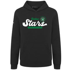 Dallas Stars Levelwear Youth Podium Monument Pullover Hoodie - Black - NHL