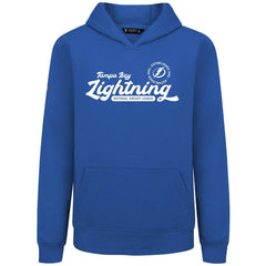 Tampa Bay Lightning Levelwear Youth Podium Monument Pullover Hoodie - Royal - NHL