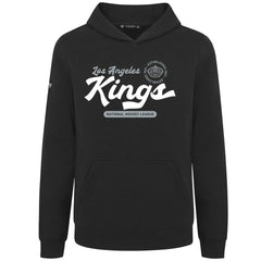 Los Angeles Kings Levelwear Youth Podium Monument Pullover Hoodie - Black - NHL