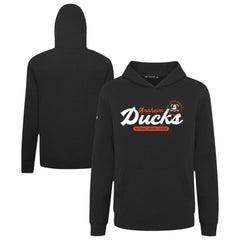 Anaheim Ducks Levelwear Youth Podium Monument Pullover Hoodie - Black - NHL
