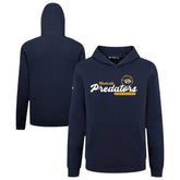Nashville Predators Levelwear Youth Podium Monument Pullover Hoodie - Navy - NHL