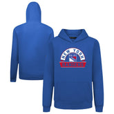 New York Rangers Levelwear Youth Podium Banner Arch Pullover Hoodie - Royal - NHL
