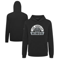 Los Angeles Kings Levelwear Youth Podium Banner Arch Pullover Hoodie - Black - NHL
