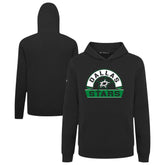 Dallas Stars Levelwear Youth Podium Banner Arch Pullover Hoodie - Black - NHL