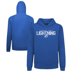 Tampa Bay Lightning Levelwear Youth Podium Carve Pullover Hoodie - Royal - NHL