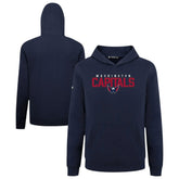 Washington Capitals Levelwear Youth Podium Carve Pullover Hoodie - Navy - NHL