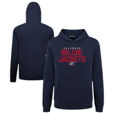 Columbus Blue Jackets Levelwear Youth Podium Carve Pullover Hoodie - Navy - NHL