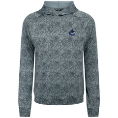 Vancouver Canucks Levelwear Albatross Raglan Pullover Hoodie - Gray - NHL