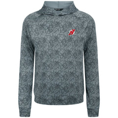 New Jersey Devils Levelwear Albatross Raglan Pullover Hoodie - Gray - NHL
