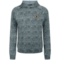 Boston Bruins Levelwear Albatross Raglan Pullover Hoodie - Gray - NHL