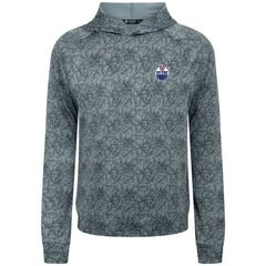 Edmonton Oilers Levelwear Albatross Raglan Pullover Hoodie - Gray - NHL