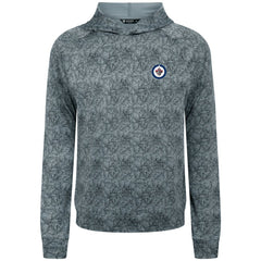 Winnipeg Jets Levelwear Albatross Raglan Pullover Hoodie - Gray - NHL