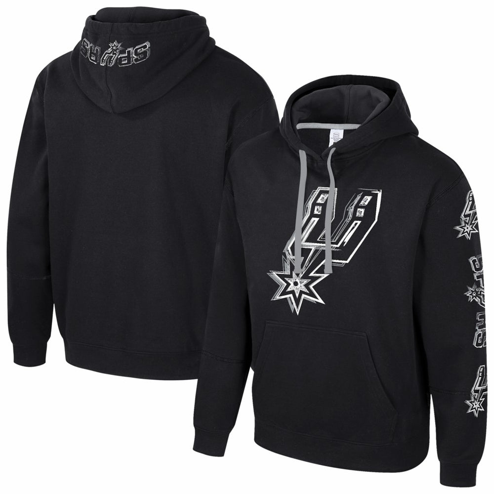 San Antonio Spurs Stadium Essentials Unisex Elementized Pullover Hoodie Black - NBA