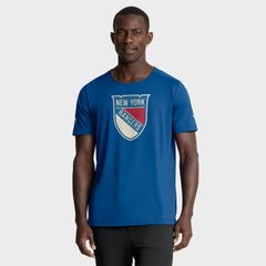 New York Rangers Fanatics 2026 NHL Winter Classic Authentic Pro Tech T-Shirt - Blue - NHL