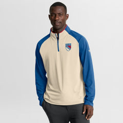 New York Rangers Fanatics 2026 NHL Winter Classic Authentic Pro Quarter-Zip - Natural - NHL