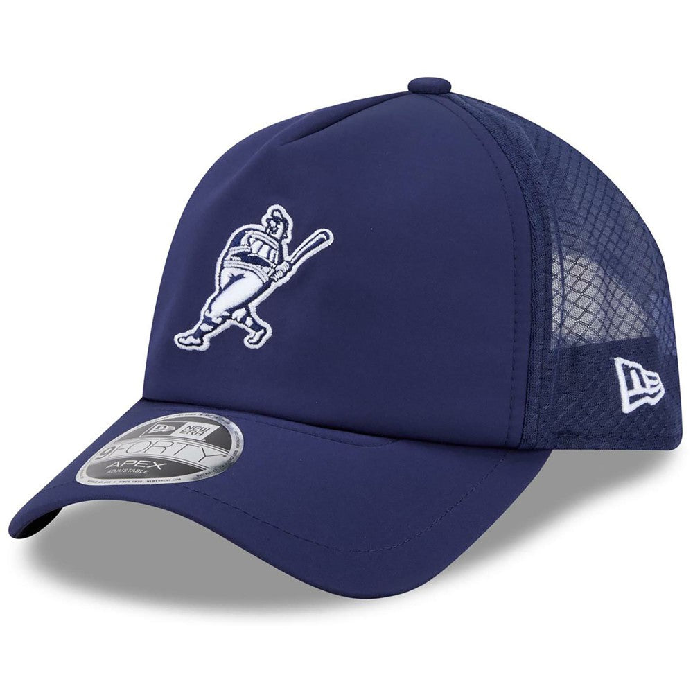 Milwaukee Brewers New Era 2026 Batting Practice Alternate Apex 9FORTY Adjustable Hat - MLB