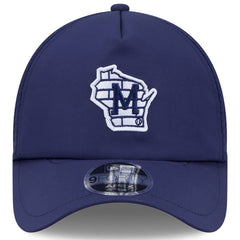 Milwaukee Brewers New Era 2026 Batting Practice Alternate Apex 9FORTY Adjustable Hat - MLB