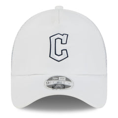 Cleveland Guardians New Era 2026 Batting Practice Apex 9FORTY Adjustable Trucker Hat - MLB
