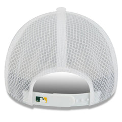 Athletics New Era 2026 Batting Practice Apex 9FORTY Adjustable Trucker Hat - MLB