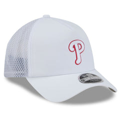 Philadelphia Phillies New Era 2026 Batting Practice Apex 9FORTY Adjustable Trucker Hat - MLB