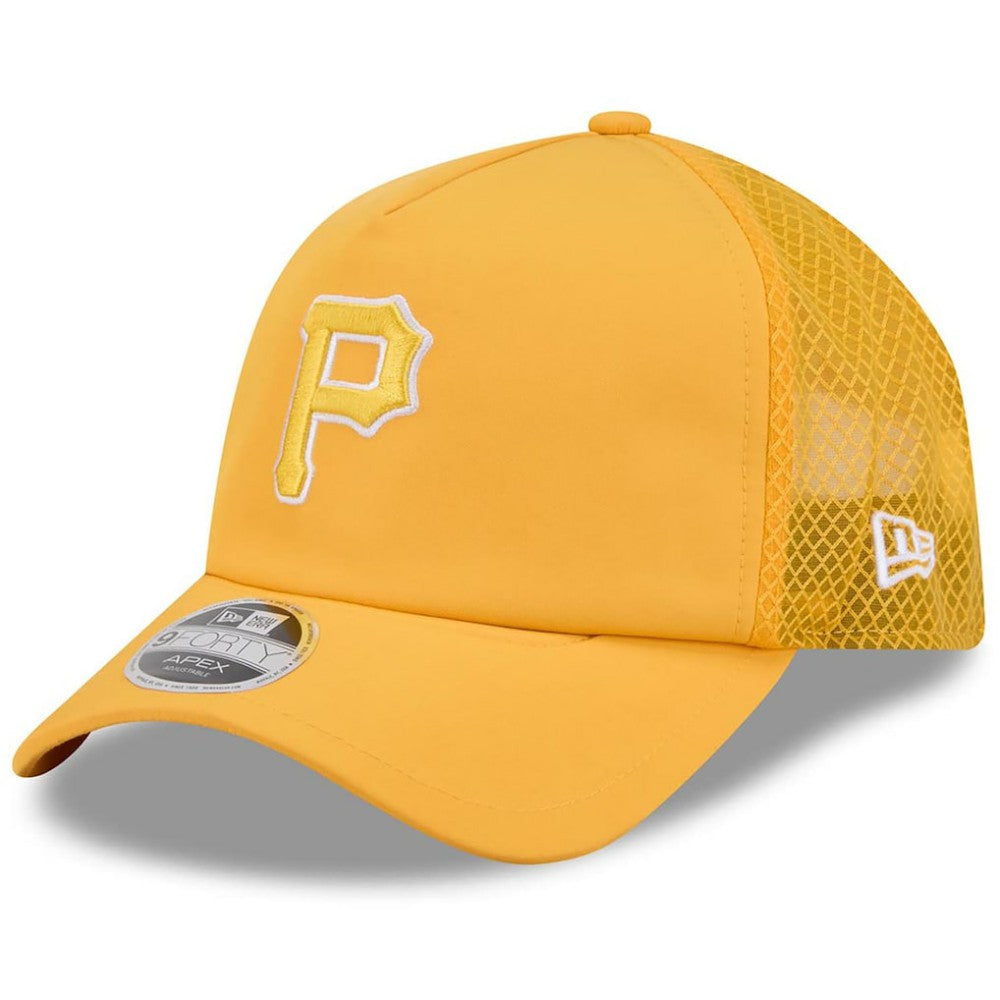 Pittsburgh Pirates New Era 2026 Batting Practice Apex 9FORTY Adjustable Trucker Hat - MLB