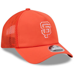 San Francisco Giants New Era 2026 Batting Practice Apex 9FORTY Adjustable Trucker Hat - MLB