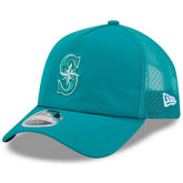 Seattle Mariners New Era 2026 Batting Practice Apex 9FORTY Adjustable Trucker Hat - MLB