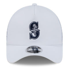 Seattle Mariners New Era 2026 Batting Practice Apex 9FORTY Adjustable Trucker Hat - MLB