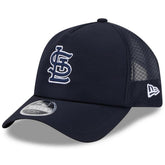 St. Louis Cardinals New Era 2026 Batting Practice Apex 9FORTY Adjustable Trucker Hat - MLB