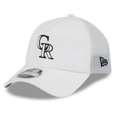 Colorado Rockies New Era 2026 Batting Practice Apex 9FORTY Adjustable Trucker Hat - MLB