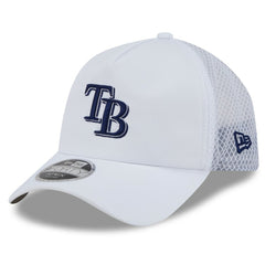 Tampa Bay Rays New Era 2026 Batting Practice Apex 9FORTY Adjustable Trucker Hat - MLB