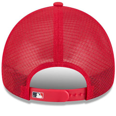 Boston Red Sox New Era 2026 Batting Practice Apex 9FORTY Adjustable Trucker Hat - MLB