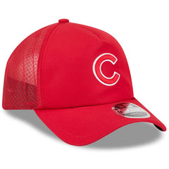 Chicago Cubs New Era 2026 Batting Practice Apex 9FORTY Adjustable Trucker Hat - MLB