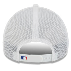Chicago Cubs New Era 2026 Batting Practice Apex 9FORTY Adjustable Trucker Hat - MLB