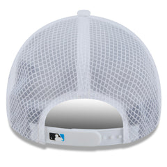 Miami Marlins New Era 2026 Batting Practice Apex 9FORTY Adjustable Trucker Hat - MLB