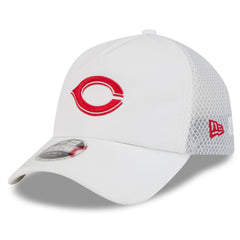 Cincinnati Reds New Era 2026 Batting Practice Apex 9FORTY Adjustable Trucker Hat - MLB